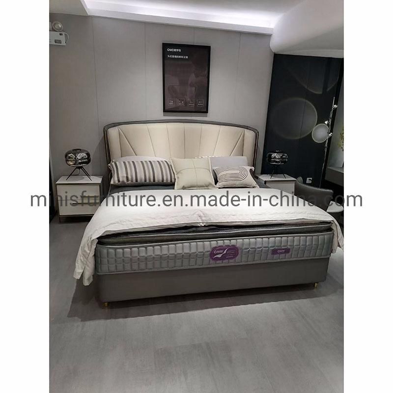 (MN-MB110) Chinese Bedroom Furniture Newest Modern Cheap Price Leather Bed