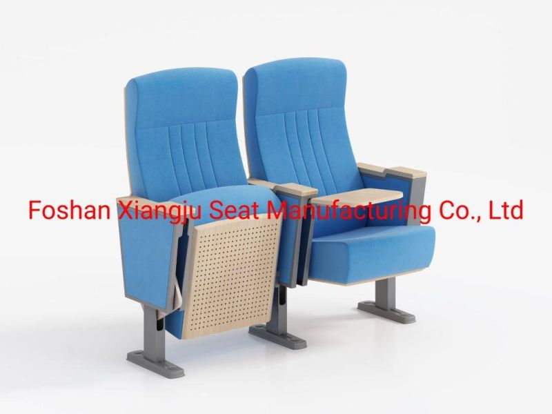 Commercial Auditorium Chair Writing Tablet Folding Theater Seats
