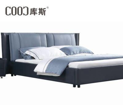Modern Furniture Leather King Size Bed