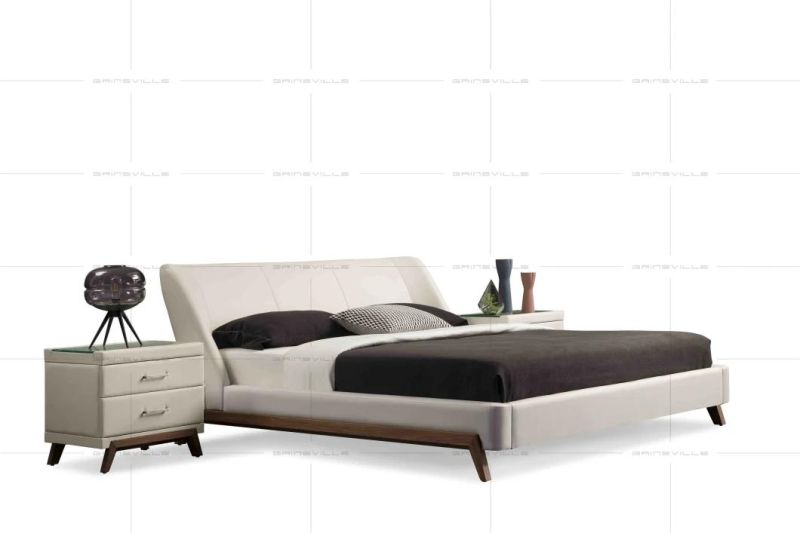 Modern Home Furniture Hot Selling Wood Furniture with Double King Size Wall Bed