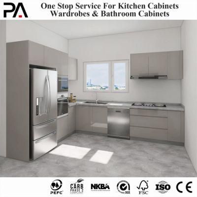 PA Pantry Custom Fiberglass Imported Acrylic Modern Commercial Melamine Kitchen Cabinet