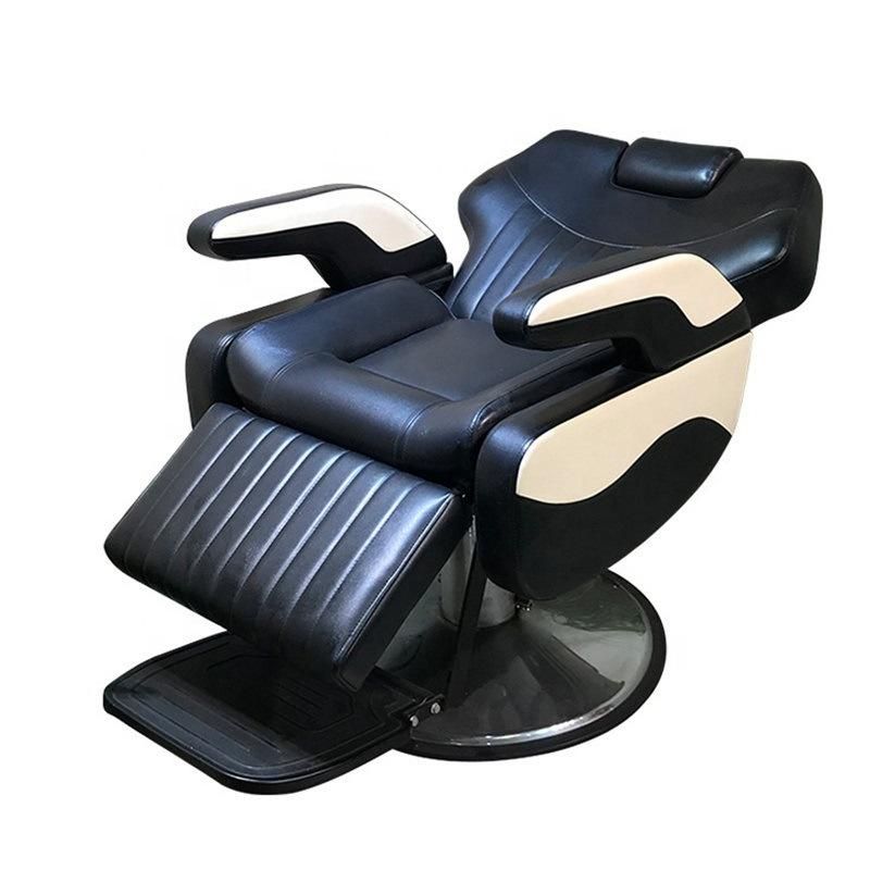 Hl-9237 Salon Barber Chair for Man or Woman with Stainless Steel Armrest and Aluminum Pedal