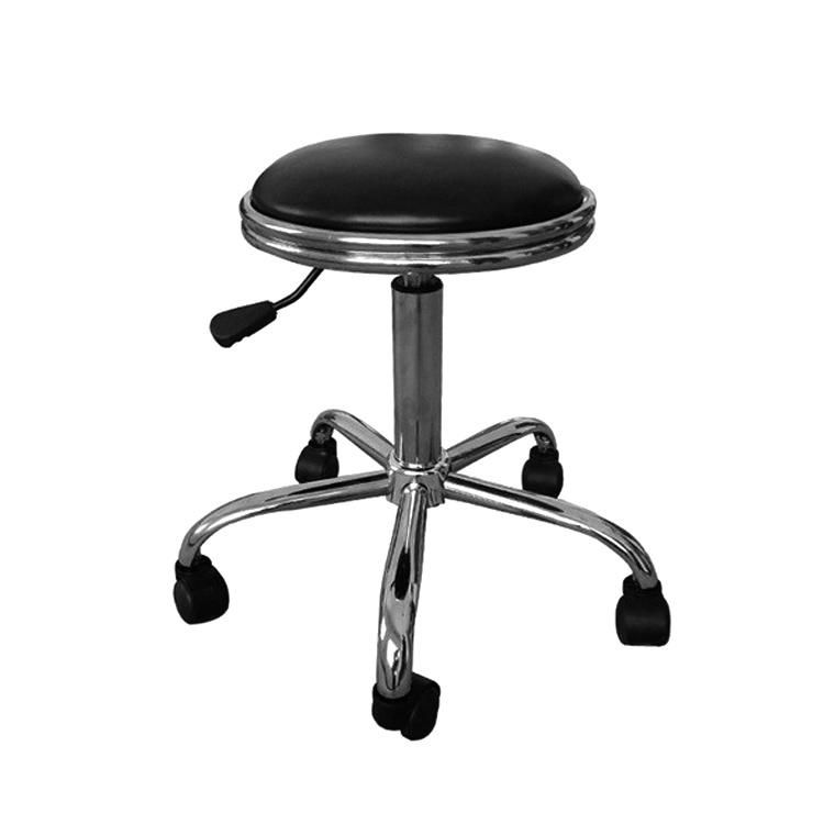 Aluminum Alloy Durable Leather Lab Use ESD Stainless Chair