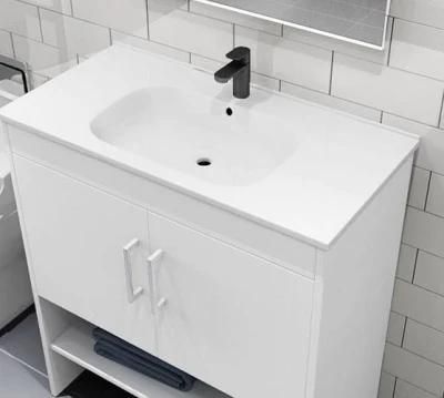 Calacatta Quartz White Grey Patterns Veins Artificial Marble Bathrooms Vanity Tops Countertops Vanity Top