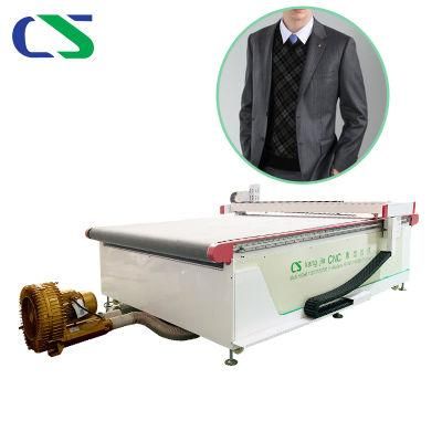 CNC Digital Vibration Knife Waste Rags, Yarn, Clothes, Fabric, Textiles and Chemical Fiber Cutting Machine