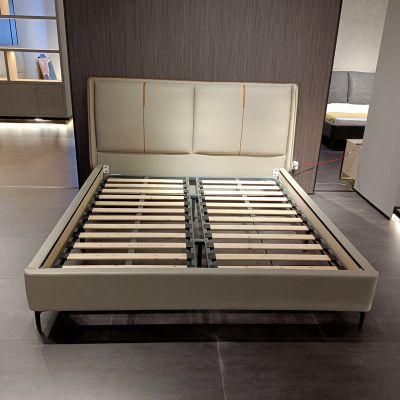 Professional China Foshan Manufacturer Economical MDF Board Hotel Bedroom Bed