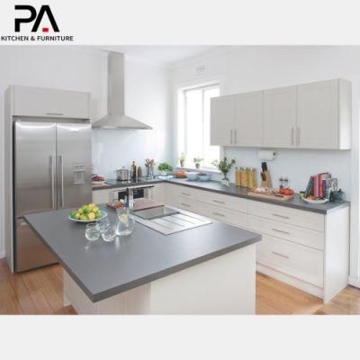 Grey Shaker Frameless Kitchen Furniture