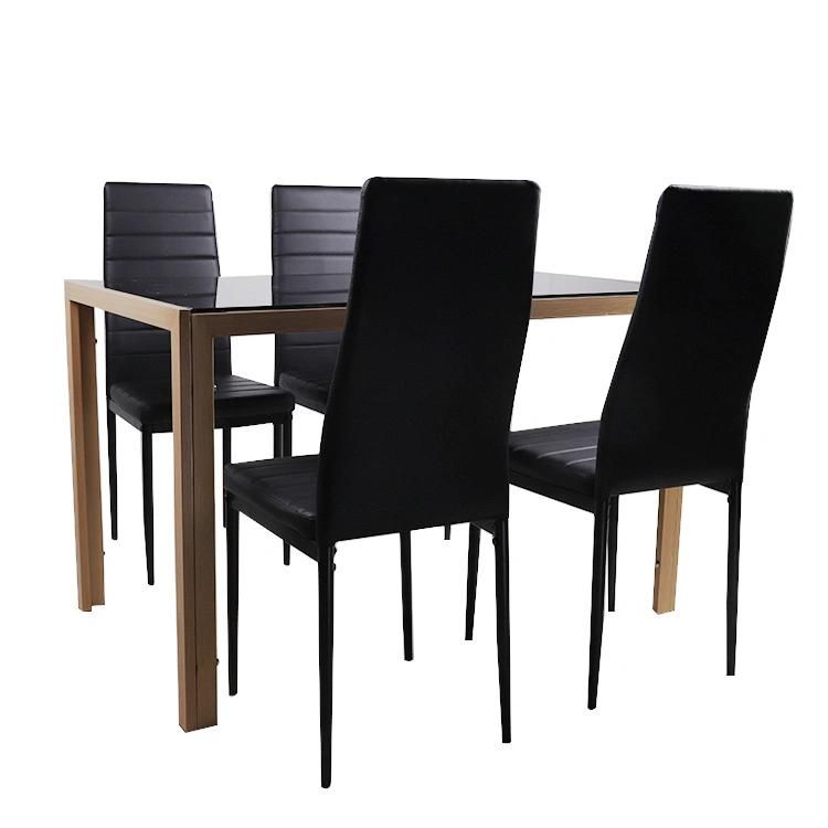 Hot Sale Cheap Home Restaurant Office Furniture High-Back PU Leather Dining Room Chair