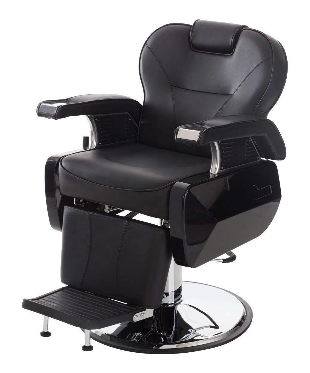 Hl-9205 Salon Barber Chair for Man or Woman with Stainless Steel Armrest and Aluminum Pedal