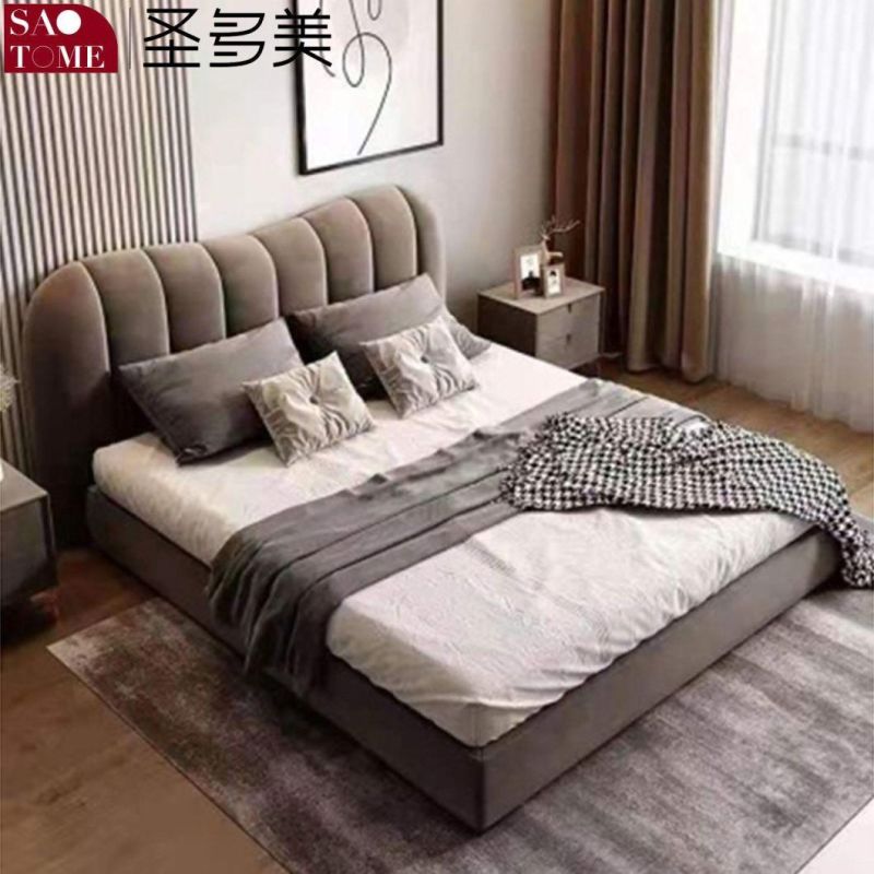China Wholesale Furniture Bedroom Furniture Set Double Bed King Bed