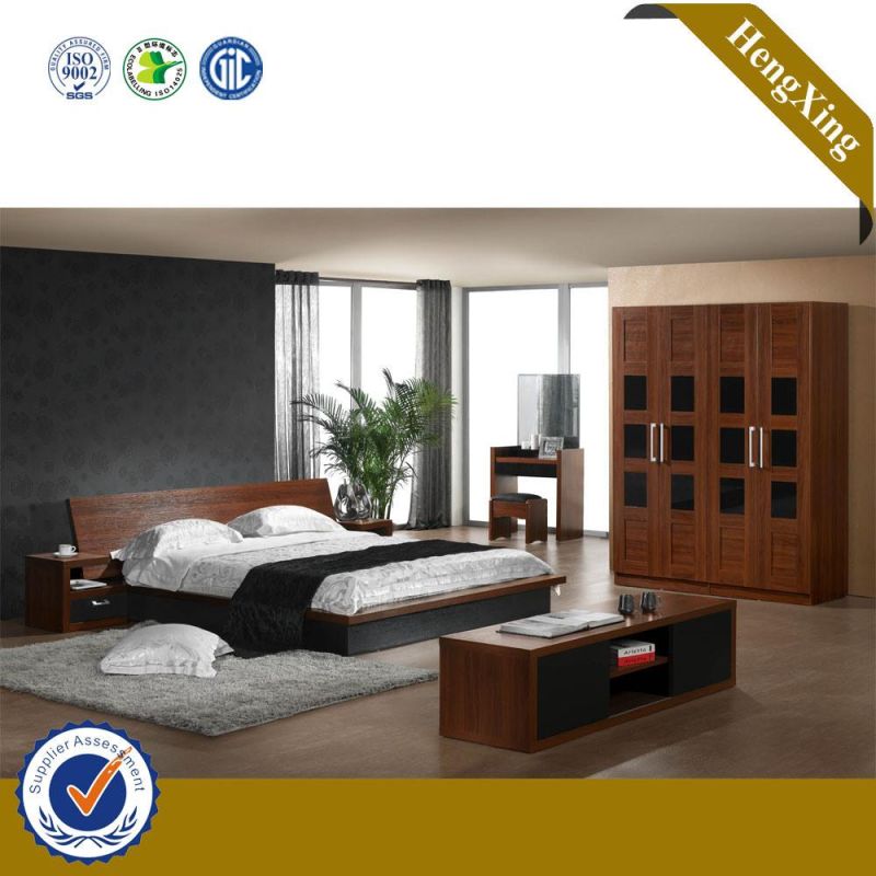 Top Quality Home Furniture Bedroom MDF King Wood Beds