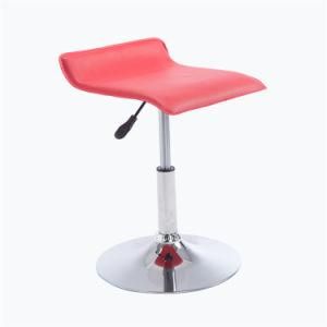 Hot Sale Air Lift Adjustable Popular Bar Stools Chair Red