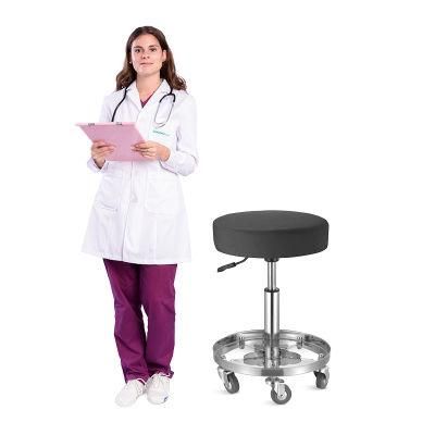 Ske801 Hydraulic Height Adjustable Hospital Doctor Nurse Office Chair with Casters