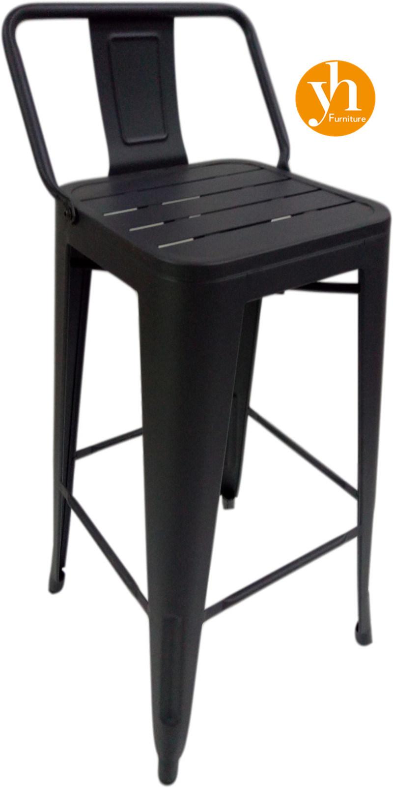 Anti Water Steel Metal Bar Stool Outdoor Garden Wedding Furniture Restaurant Home Chair