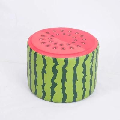 Custom Design Fruit Pattern Design Home Goods Ottoman Furntiure