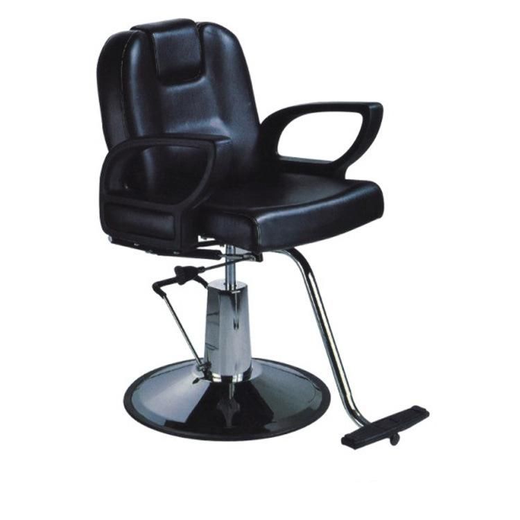 Hl- 1056 Salon Barber Chair for Man or Woman with Stainless Steel Armrest and Aluminum Pedal
