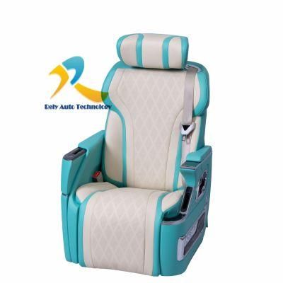 Rely Auto Luxury Leather Campervan Van Vehicle Motorized Captain Chair for V Class