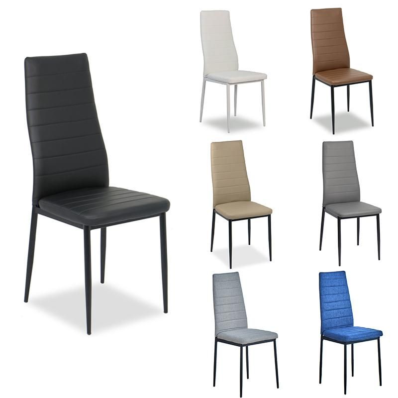 Home Outdoor Dining Room Furniture PU Leather Dining Chair for Wholesale