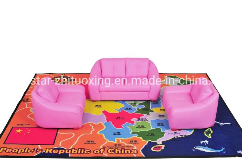 Living Room Sofa Furniture, Children Nursery Furniture, Kids Pink Sofa Furniture, Baby Furniture, Kids Furniture, Preschool and Kindergarten Daycare Furniture