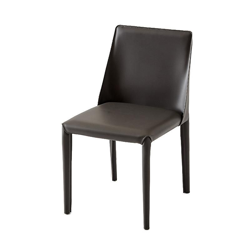 Modern Design Chair China Wholesale Home Furniture Dining Chair with PU Leather