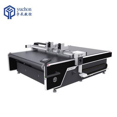 Automatic Feeding Blind Curtain Fabric Cutting Machine with Round Knife