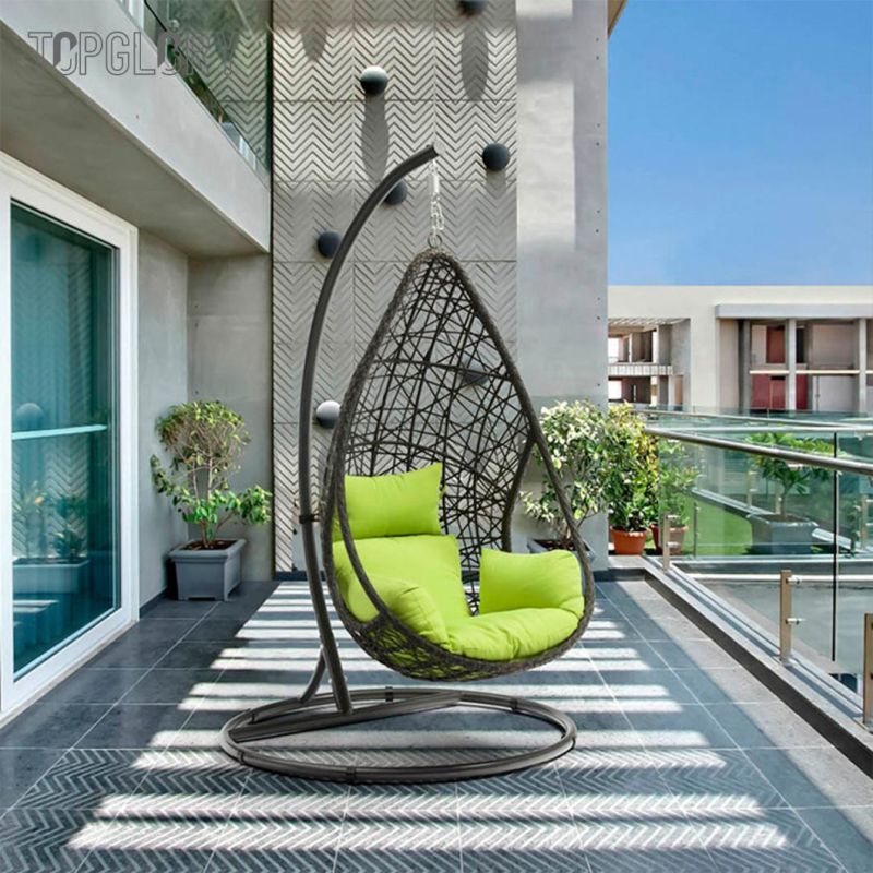 High Quality Outdoor Furniture Swing Chair Garden Balcony Swing Bed Rocking Chair