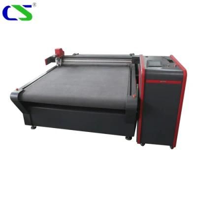 Manufacturer Automatic CNC Oscillating Knife Fiberglass Fabric Cutting Machine Roll Materials