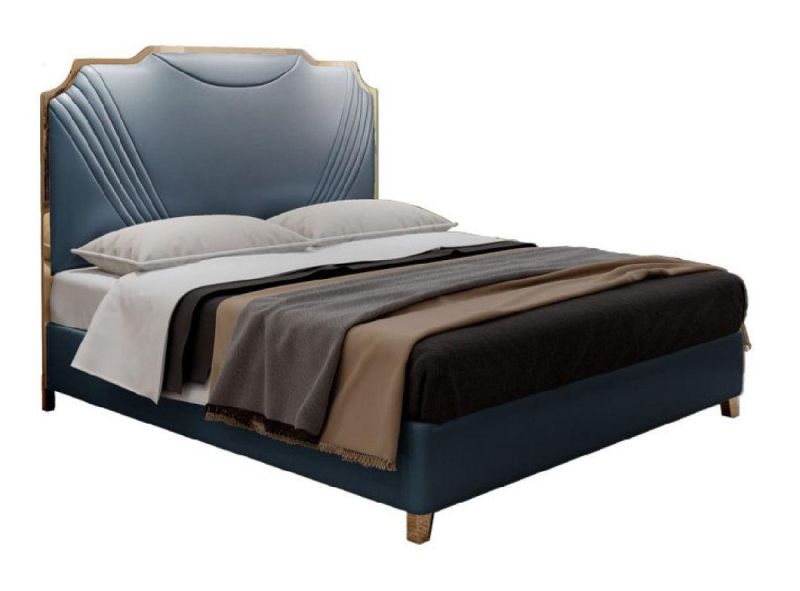 Modern Double King Size Bed Bed Frame Double Nappa Bed
