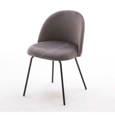 Modern Nordic Hotel Furniture Wood Fabric Upholstery Restaurant Dining Chair