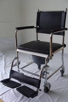Home Care Seat Folding Patient Toilet Commode Chair