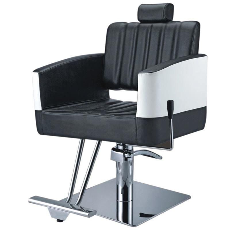 Hl-1133 2021 Salon Barber Chair for Man or Woman with Stainless Steel Armrest and Aluminum Pedal