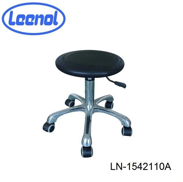 New Design PU Leather Made Antistatic Chairs Round Working ESD Chair