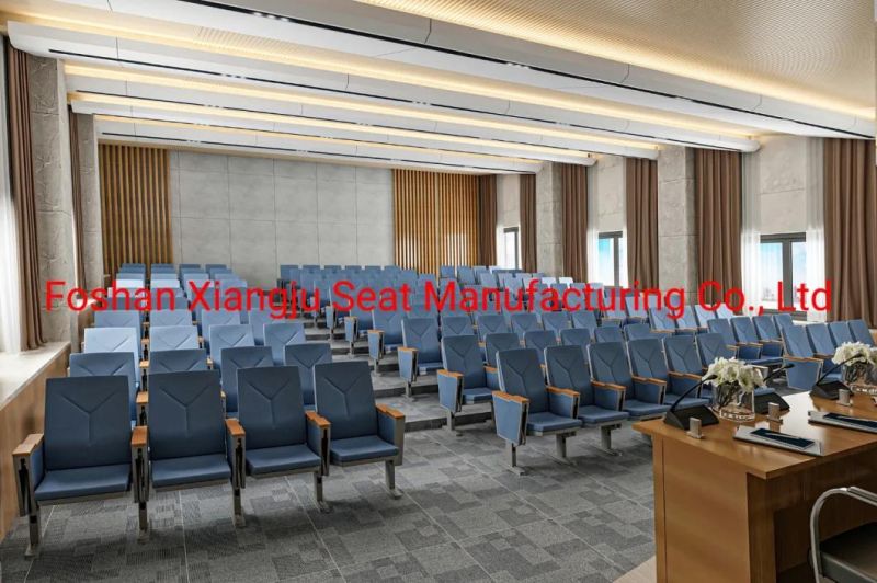 Comfortable Lecture Hall Aluminium Auditorium Seating Chair in Foshan Auditorium Chair Furniture