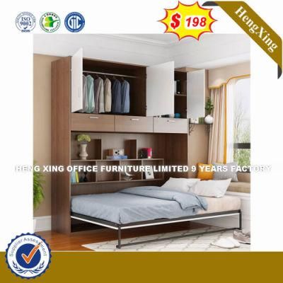 Funky Type Collapsible Metal Frame Plywood Bedroom Bed