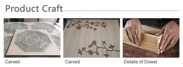 Light Color Wood Oak Veneer Wardrobe for Hotel Furniture