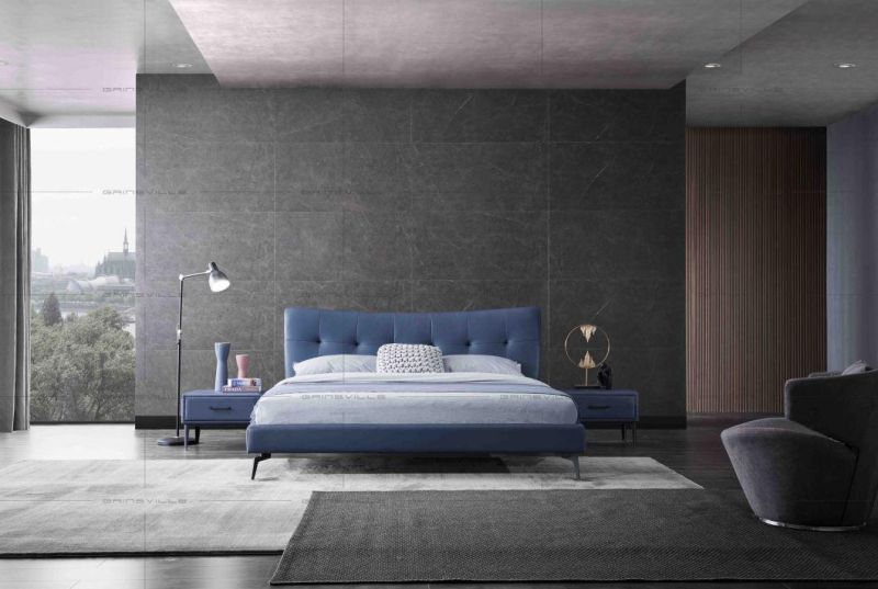 China Foshan Latest Design Modern Home Hotel Bedroom Set Furniture