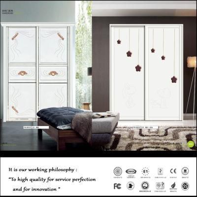 Australia Modern Two White Sliding Wardrobe Door