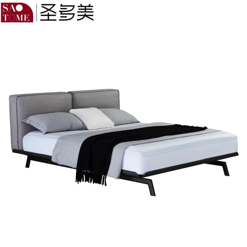 Luxury Leather Bed Hotel Bedroom Sets Queen 150m Bed Room Furniture Modern Home Bed