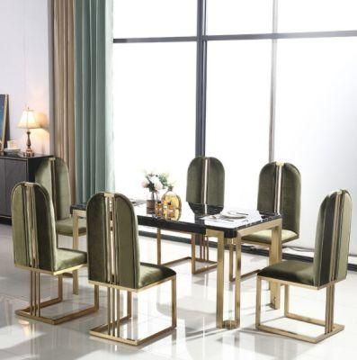 Hotel Modern Dining Room Customer Made Leather Dining Chair