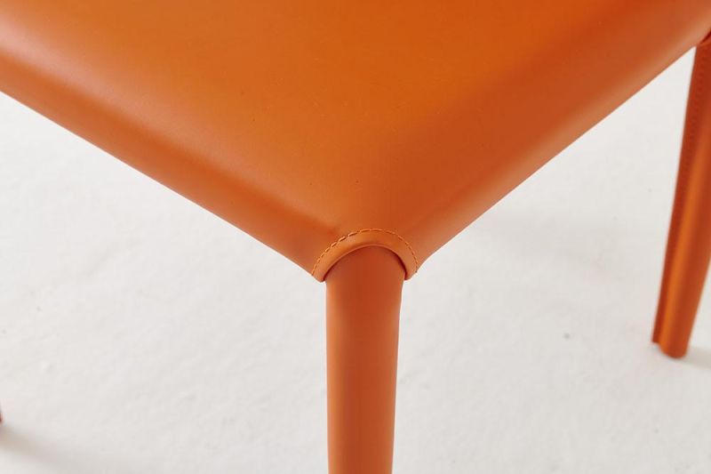 Home Furnture Office Furniture Orange Dining Chair