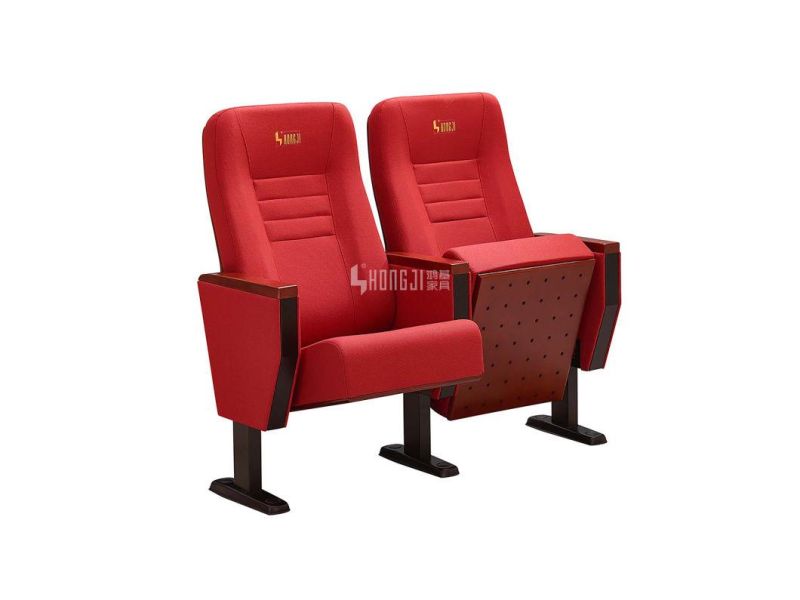 Modern Style Wooden Church Stadium Movie Training Auditorium Theater Chair