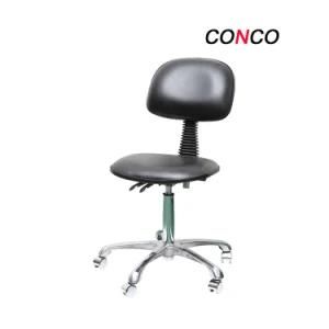 High Quality ESD Ergonomics Adjustable PU Leather Antistatic Chair