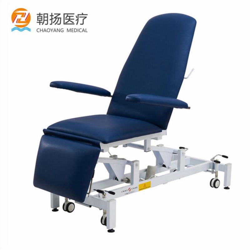 Hospital Dialysis Relining Patient Treatment Phlebotomy Chair Blood Donation Electric Chair