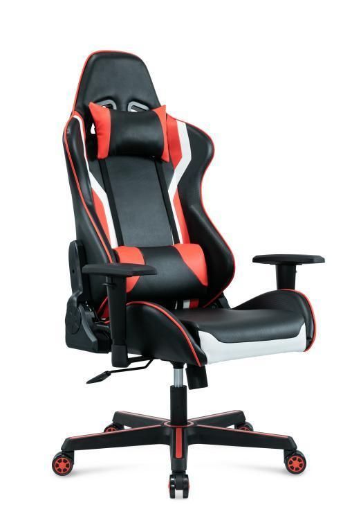 Home Luxury Studio Reclining Ergonomic Racing Seat Computer Game Leather Gaming Chair with Lumbar Support