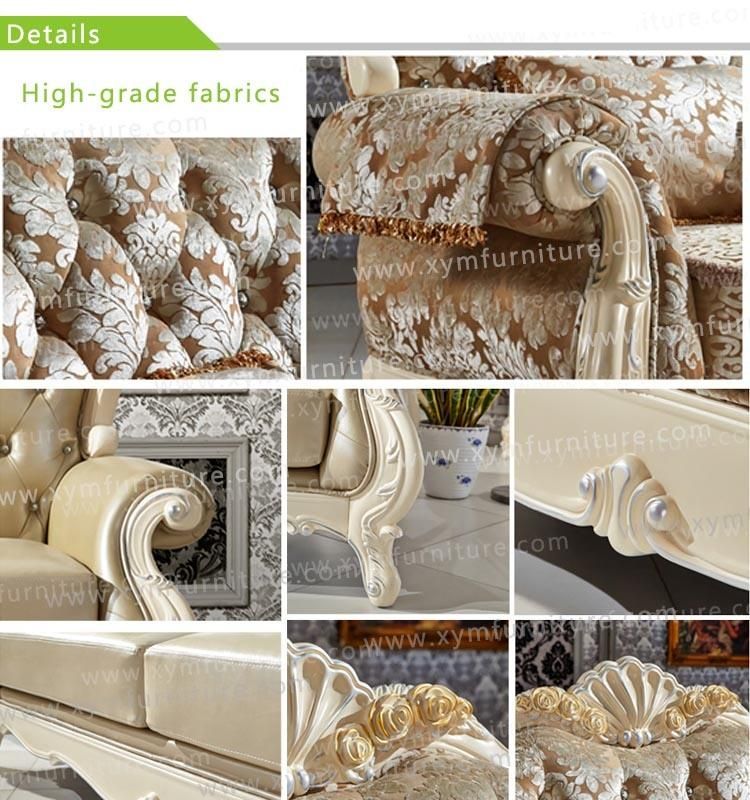 China Manufacturers Popular Good Quality Luxury Leather Sofa (XYM-010)
