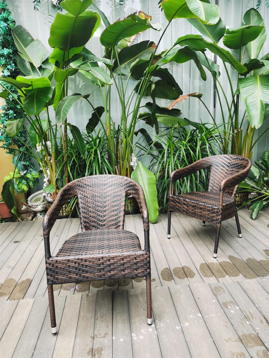 Garden Modern Style Outdoor Garden Patio Outdoor Rattan Furniture Chair