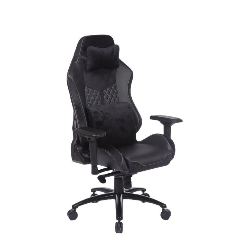 High-End PU Leather Ergonomic Swivel Chair Adjustable Computer Gaming Chair with Hight-Grade Embroidery