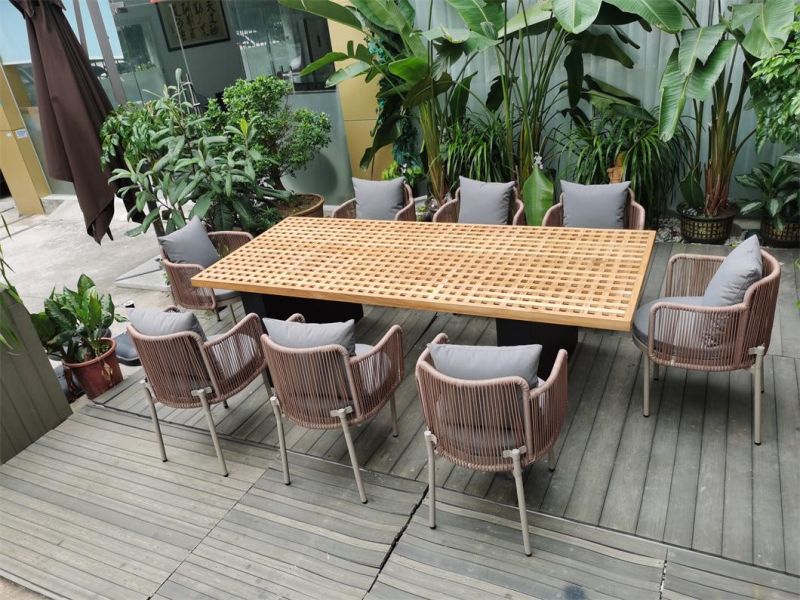 Modern Style Garden Outdoor Patio Outdoor Rattan Furniture Table and Chair