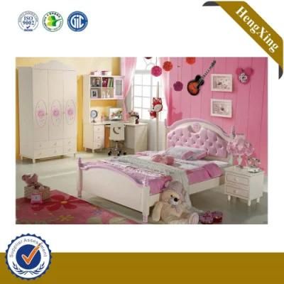 Home Wooden Non-Adjustable Kids Furniture Child Bed with High Quality