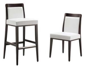 Wooden Dining Hall Bar Chair for Restaurant Hotel Pubs